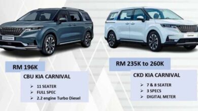 2022 Kia Carnival CKD open for reservation - 7 or 8 seats, 12.3 inch clock display, RM235k-260k est