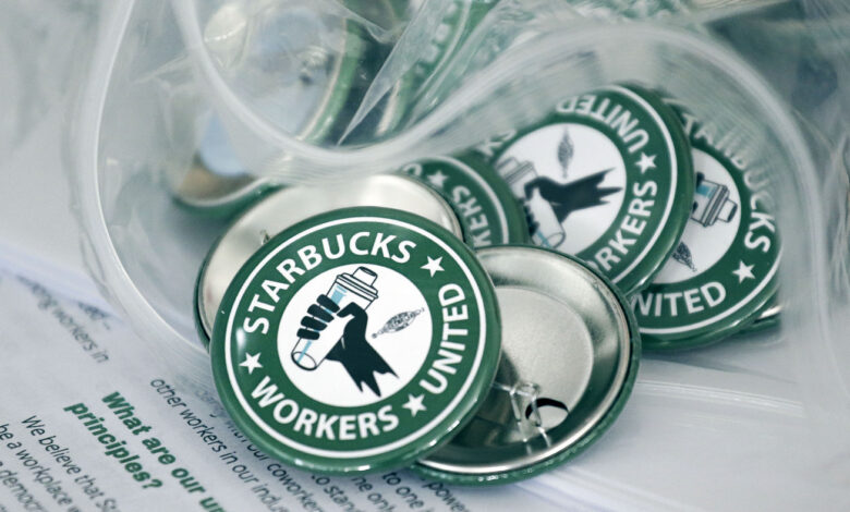 Starbucks union says coffee giant is closing a store in retaliation: NPR