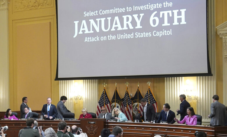 The January 6 committee will hold a Friday hearing on Tuesday: NPR