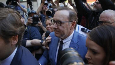 Kevin Spacey denies sex offense charges and gets bail: NPR
