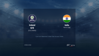 Ireland vs India: Ireland vs India 2022 Live Cricket Score, Today's Match Live Score on NDTV Sports