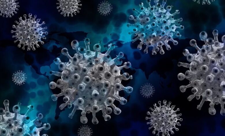 Coronavirus - artistic impression.
