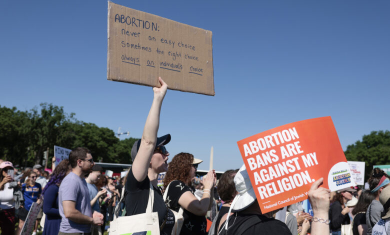 Some Jewish groups consider the end of Roe a violation of their religious beliefs: NPR
