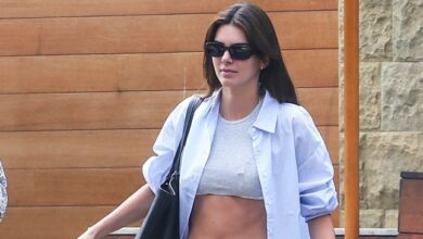 Kendall Jenner fell in love with her version of the seaside grandma trend