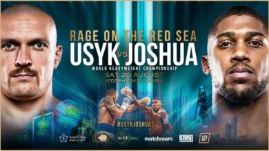 Usyk-Joshua 2 officially launched on August 20 in Jeddah, Saudi Arabia