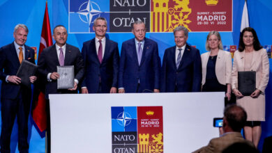 NATO officially invited Finland and Sweden to join the alliance.