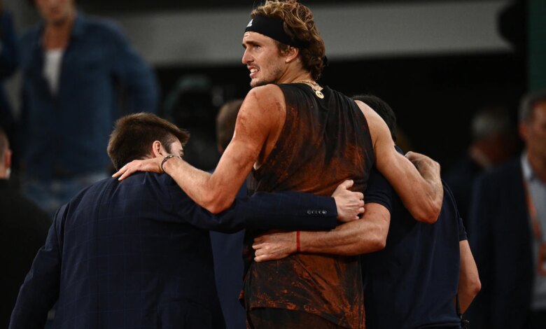 French Open semifinals 2022, Rafael Nadal vs Alexander Zverev Live score: Zverev injured at the start of the first half vs Rafael Nadal