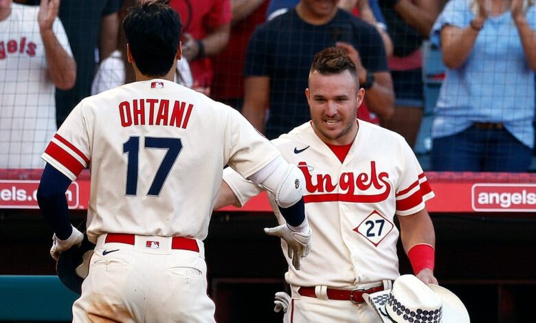 Shohei Ohtani and Mike Trout hit back-to-back jacks against the White Sox