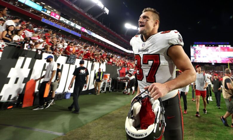 How will the Tampa Bay Buccaneers fill the void - on and off the field - left by retired Rob Gronkowski?  - Blog of Tampa Bay Buccaneers