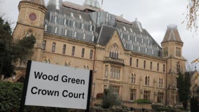A general view of Wood Green Crown Court,