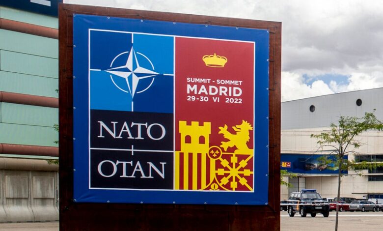 The NATO summit in Madrid. Pic: NATO