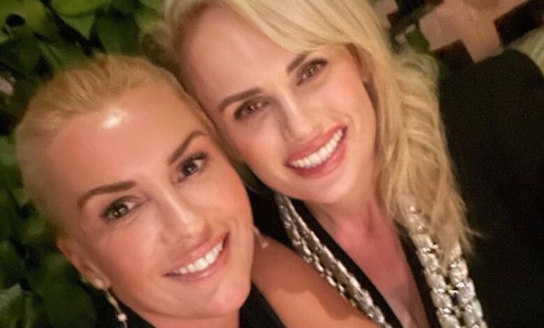 Actress Rebel Wilson and Ramona Agruma pictured on the actress' Instagram page