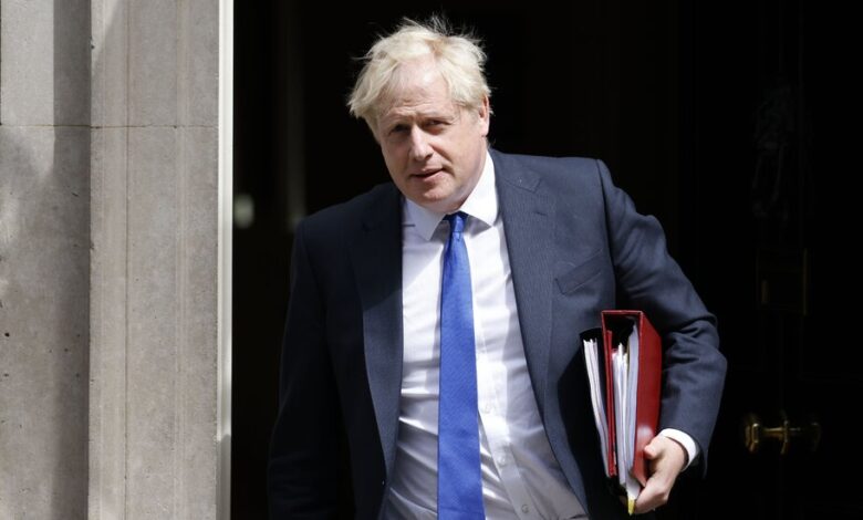 Watch Live: Boris Johnson Faces Questions about Ukraine, Domestic Issues