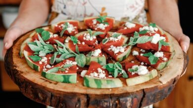 The best grilled watermelon salad for your next summer party