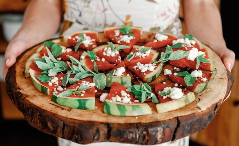 The best grilled watermelon salad for your next summer party