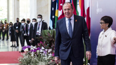 Russia's Lavrov Is Pariah at Group 20 Event, But Only For Some