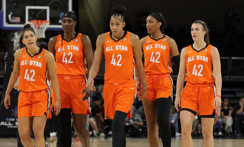 Brittney Griner honored by fellow WNBA All-Star Game