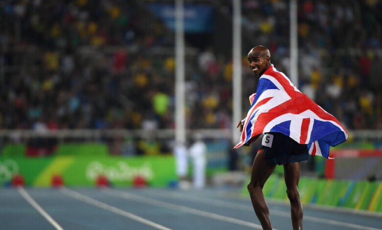 Olympian Mo Farah said he was trafficked to the UK as a child