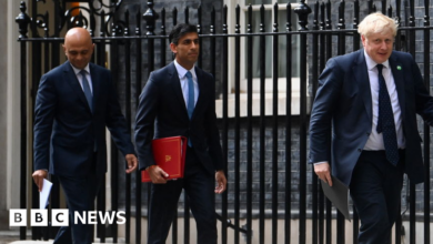 Rishi Sunak and Sajid Javid abandon Boris Johnson's cabinet