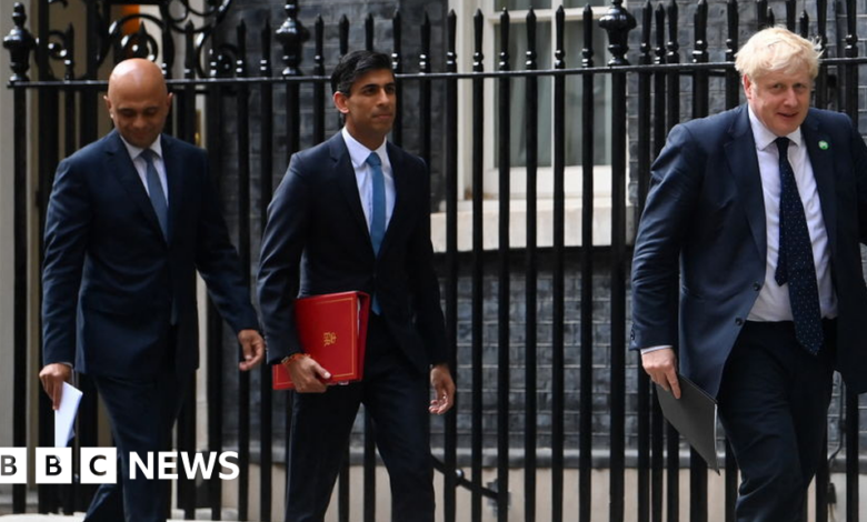 Rishi Sunak and Sajid Javid abandon Boris Johnson's cabinet
