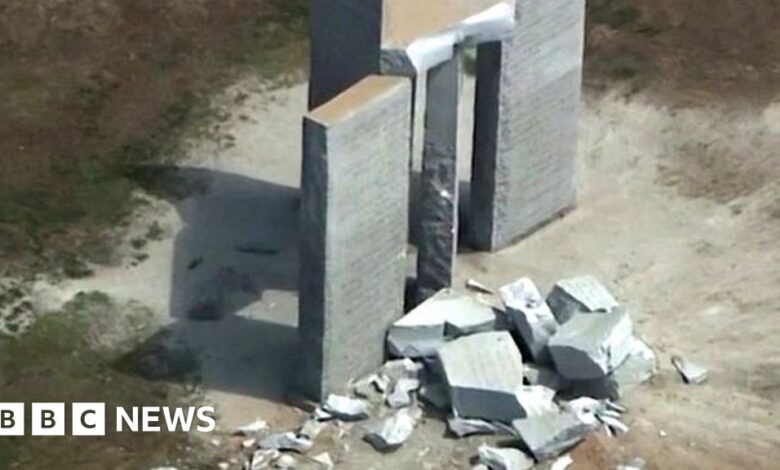 Georgia Guidestones: 'America's Rock' Destroyed After Explosion