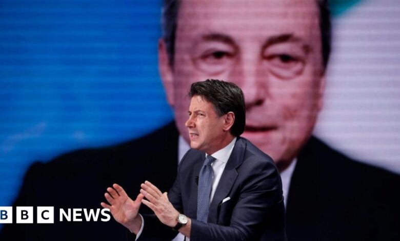 The government of Italian Prime Minister Draghi is in crisis because of the vote of confidence