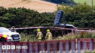 Newtownards Air Crash: Separate investigations launched after two deaths