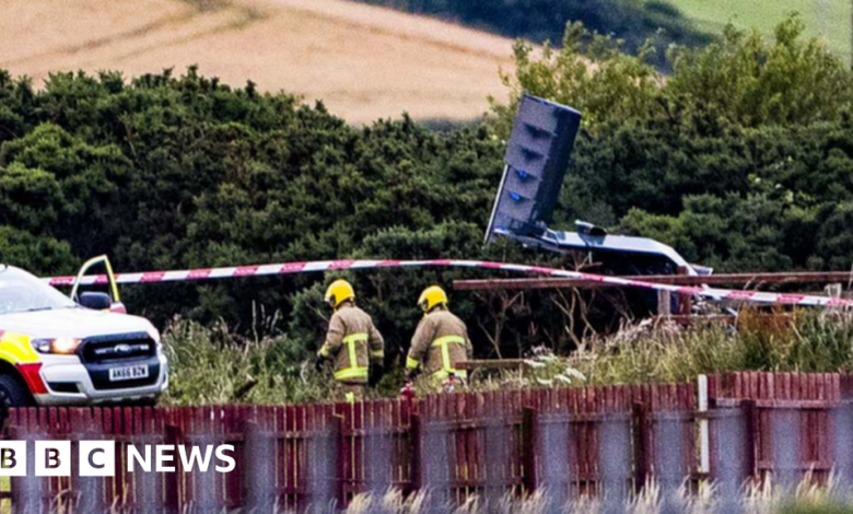 Newtownards Air Crash: Separate investigations launched after two deaths