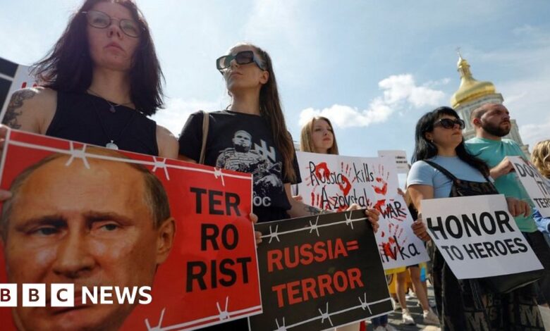 Ukraine condemns Russia's 'humiliating death' tweet after prison attack