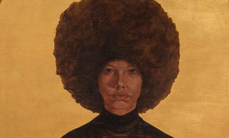 Portrait of Barkley L. Hendricks to hang with former owners at Frick