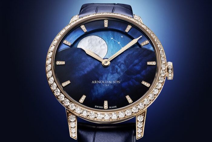 Arnold & Son Perpetual Moon Shines With Diamond