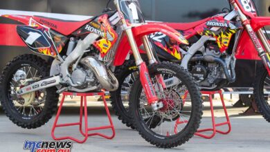 Honda reveals their classic styling for Coffs Harbor ProMX