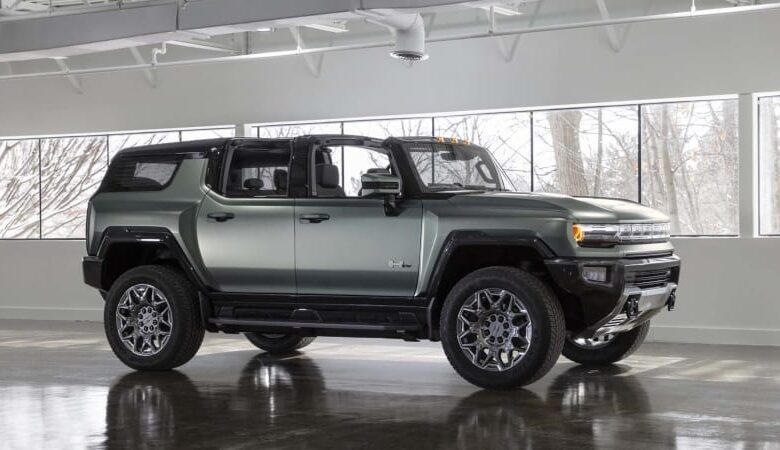 2023 Hummer GMC paint selection is no longer in this world