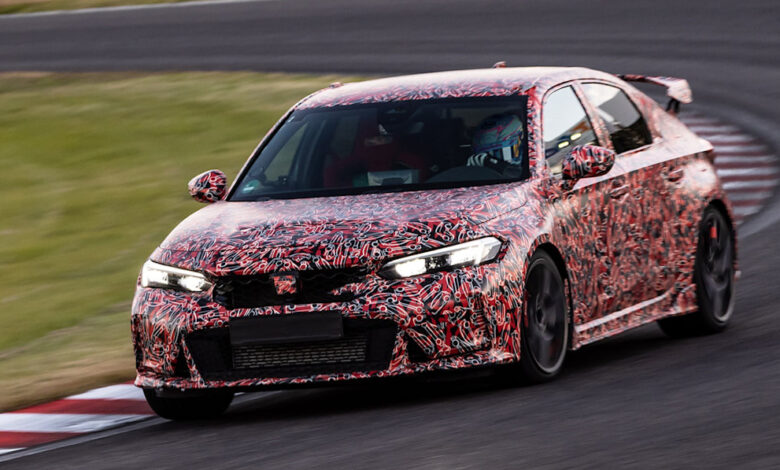 2023 Honda Civic Type R revealed: chassis code, paint color