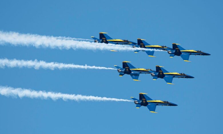 Blue Angels Stunt deals thousands of damage to Naval Bases
