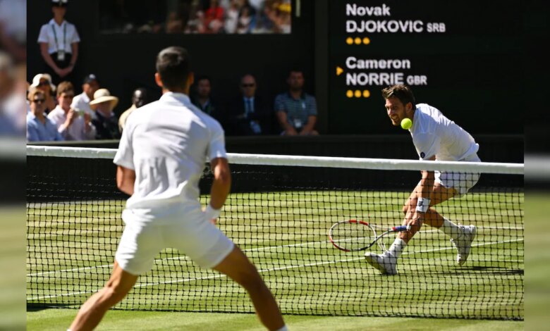 Wimbledon men's singles semi-final live update vs Cameron Norrie: Novak Djokovic beats Cameron Norrie early in third set