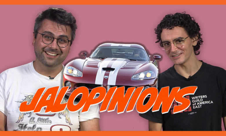 Who Andy says the Dodge Viper SRT is the best American car ever made