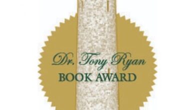 Tony Ryan Book Award 2021 selected as finalist