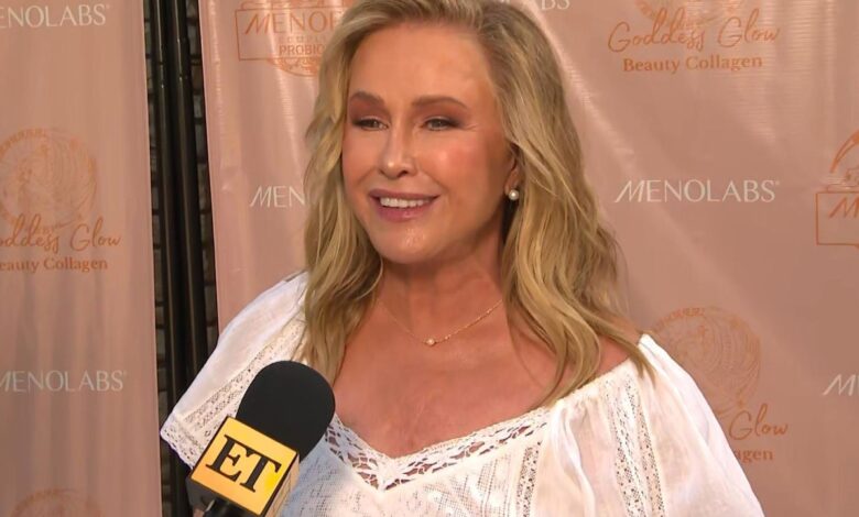 Kathy Hilton talks about where she stands with her sister Kyle Richards and Lisa Rinna
