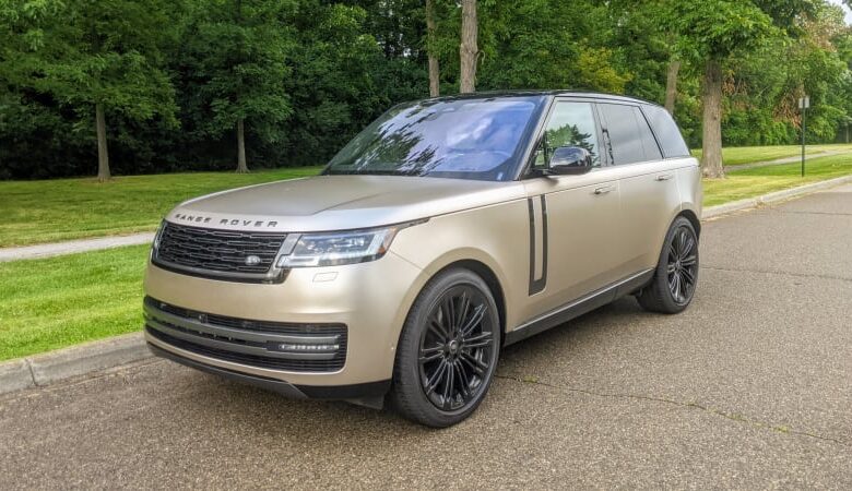 Review Range Rover for the first time 2022: Champagne supernova in the drive