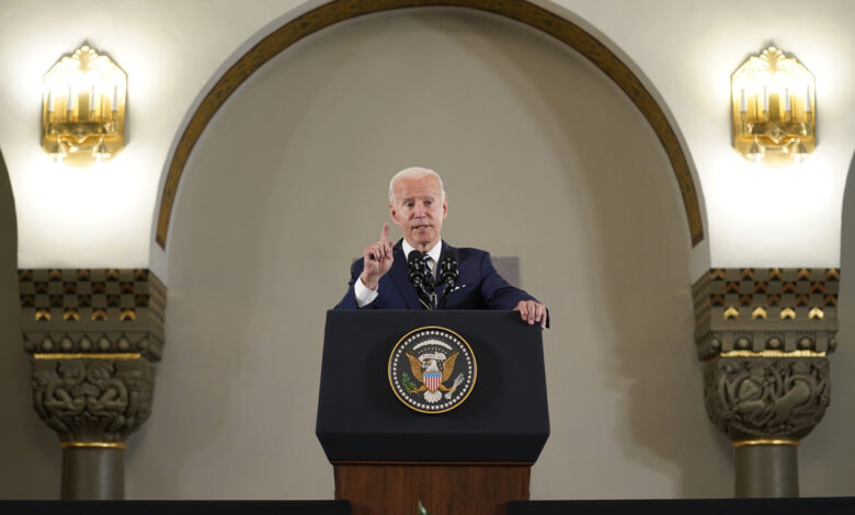 Biden says US will work to improve Palestinian lives: NPR