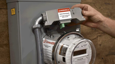 Siemens ConnectDER meter collar unplugged
