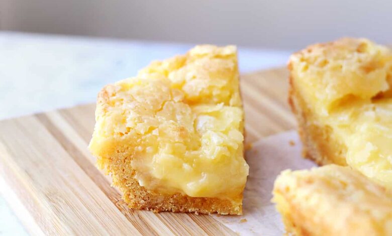 Gooey Butter Cake - With cake mix