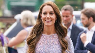 Kate Middleton still wears Princess Diana's favorite print
