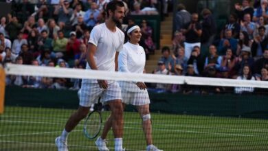 Sania Mirza LIVE in Match, 2022 Wimbledon Scores, Update: Mirza-Pavic pair vs Skupski-Krawczyk