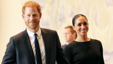 Meghan Markle wore an Amal Clooney-inspired outfit to the UN