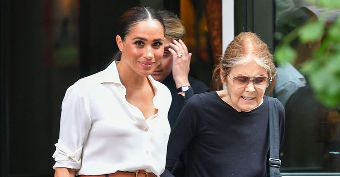 Meghan Markle fell in love with this shorts trend to meet Gloria Steinem