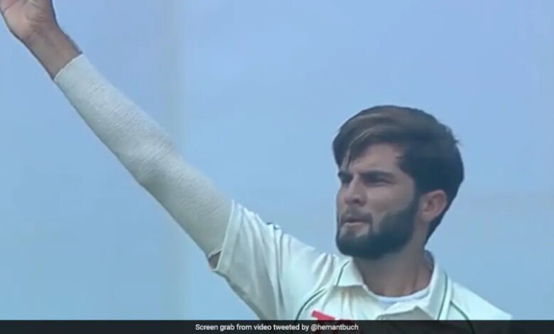 Shaheen Shah Afridi out of Sri Lanka second exam with knee injury