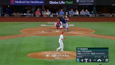 Ty France secures 11th-straight win for Mariners with go-ahead single in eighth inning