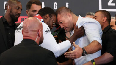 Chisora ​​and Pulev pull each other out at the hot press conference